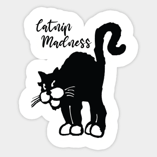 Catnip Madness Sticker